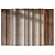 Modern Wood Fabric Wall Panels 3D model small image 1