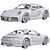 Porsche 911 Carrera GTS Hybrid 3D model small image 3