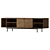 Modern TV Stand Skult 4 3D model small image 1