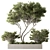 Outdoor Plant Box 633 3D model small image 1