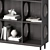 Modern Decor Open Shelf NG13 3D model small image 5