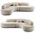 Elegant Bjorn Sofa Eichholtz 3D model small image 4