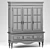 Victorian-Inspired Light Display Cabinet 3D model small image 2