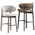 Elegant Oleandro Stool Calligaris Modern 3D model small image 4