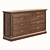 Vivid Veneer Vaza Wood Chest 3D model small image 1