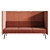 High-back Sofa CUF Milano DIVA 3D model small image 2