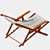 Portable Folding Beach Chair 3D model small image 3