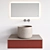 Magica Vanity Set with Vetrata Mirror 3D model small image 4