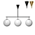 Ardsley Linear Chandelier: Elegant Illumination 3D model small image 1