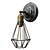 Vintage Iron Wall Sconce Light 3D model small image 1