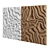 Elegant Wall Art Panel 03 3D model small image 3