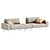 Modern 3D Max Piu Sofa 3D model small image 4