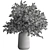 Green Branch Bouquet 192 3D model small image 3