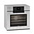 Icon Steel Built-In Oven 3D model small image 1