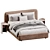 Barry Bed with Storage: Modern Design 3D model small image 4