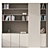 Modern Centric Bookcase Furniture 3D model small image 1