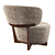 Luxury Lounge Armchair - 3D Model 3D model small image 3