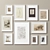 Versatile Wood Picture Frame Set 3D model small image 10