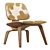 Eames LCW Lounge Chair - Materials: Ash Plywood 3D model small image 2