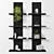 Modern Modular Display Shelf 3D model small image 4