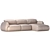 Natuzzi Mindful Set 1 Sofa 3D model small image 7