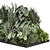 Garden Set Trees and Bushes 3D model small image 2