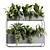 Botanical Bliss Shelf Set 3D model small image 1