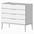 Dantone Home Metropolitan Dresser in Clay 3D model small image 3