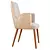 Contemporary Adima Armchair: 3D Model 3D model small image 3