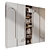 Modern Bookshelf Composition GHS-2573 3D model small image 2