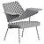 RFH Mid-Century Lounge Chair RD8 3D model small image 2