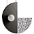 Elegant Regina Iron Pendant Lamp 3D model small image 1