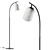 Versatile Rotating Floor Lamp, 3D-ready 3D model small image 1