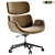 Modern Office Armchair: Cento Design 3D model small image 4