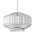 Minimalist Bamboo Pendant Lamp 3D model small image 5