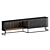 Modern Dune TV Stand | Stylish Entertainment Stand 3D model small image 2