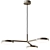 Rafaela Trio Pendant Lamp, Dimmable Metal 3D model small image 5