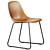 Muuto Fiber Sled Base Chair 3D model small image 2