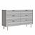 Quinn 6-Drawer Dresser Model 3D model small image 6