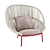 Elegant Petalo Armchair: Modern Comfort 3D model small image 5