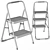 3-Step Folding Ladder 3D model small image 5