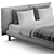 Meridiani Oliver Bed 3D Model 3D model small image 3