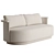 Modern Two-Tone Park Sofa 3D model small image 5