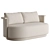 Contemporary Park Sofa in Two Color Options 3D model small image 5