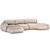 Natuzzi Sofa Mindful Set 3 3D model small image 3