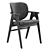 Modern Dining Chair and Table 3D model small image 4