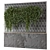 Stone Base Vertical Garden Set 3D model small image 1