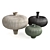 Mystical Mushroom Vases in Various Sizes 3D model small image 1