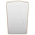 Gold Accent Aluminum Wall Mirror 3D model small image 1