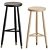 Eikund Jaer Stools Set Trio 3D model small image 6